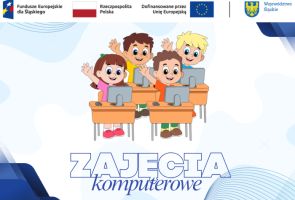 Powiększ obraz: Zajęcia komputerowe dla uczniów to doskonała okazja do rozwijania umiejętności cyfrowych, które są niezbędne we współczesnym świecie. Podczas tych zajęć  mają możliwość nauki obsługi różnorodnych programów.