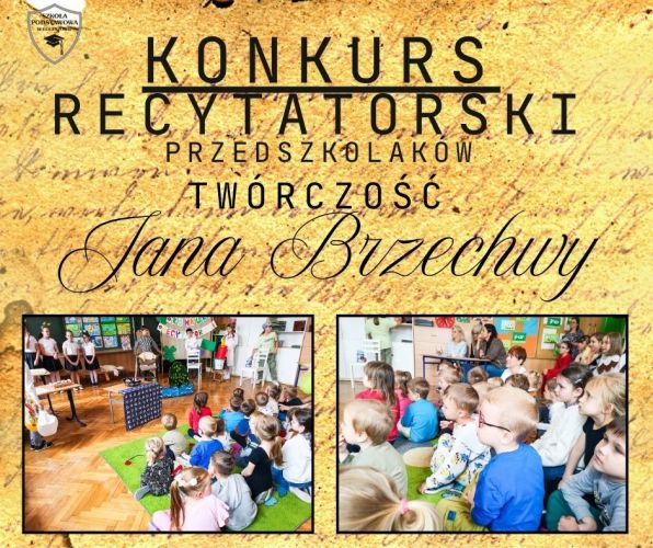 Powiększ obraz: Przedszkolaki prezentują się w Konkursie Recytatorskim